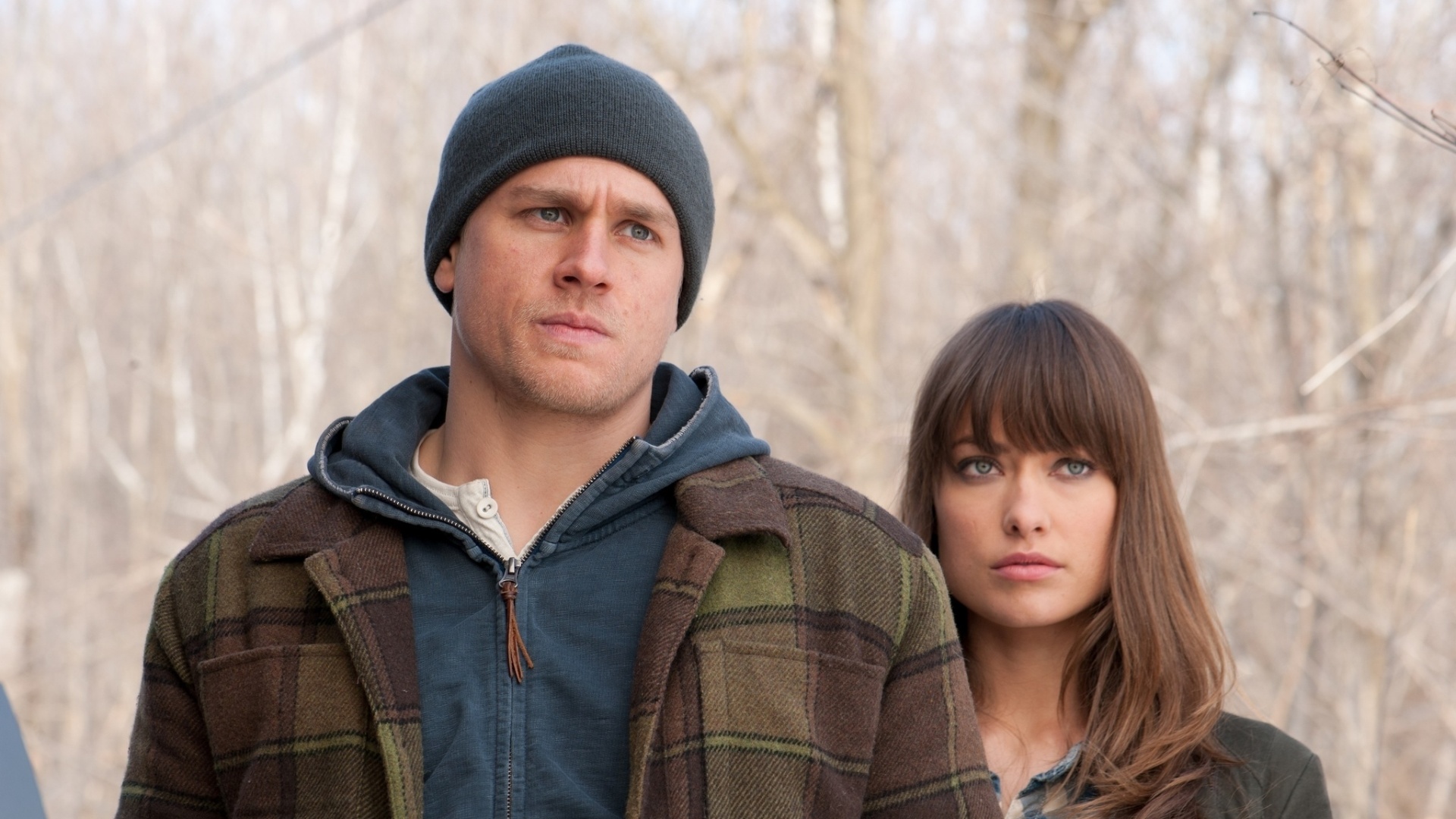 Charlie Hunnam e Olivia Wilde em cena do longa "A Fuga", do diretor Stefan Ruzowitzky - Divulgação