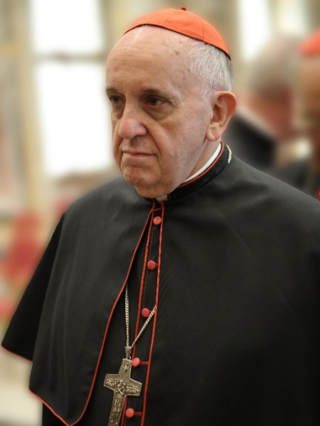 Foto de arquivo mostra Jorge Mario Bergoglio no Vaticano, antes do conclave que o escolheu como novo papa Foto de arquivo mostra Jorge Mario Bergoglio no Vaticano, antes do conclave que o escolheu como novo papa