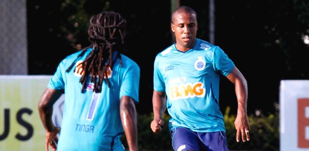 Borges, que se recupera de contusão, faz atividade de transição para voltar a treinar - Washington Alves/Vipcomm