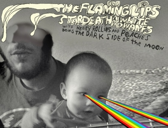 Capa da versão de "The Dark Side Of The Moon" gravada pelo Flaming Lips em 2009. - Reprodução/Discogs