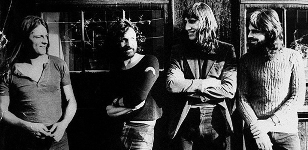 Formação clássica do Pink Floyd, com David Gilmour, Nick Mason, Roger Waters e Richard Wright.  - Divulgação