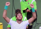 Del Potro vira e tenta inédito título na Califórnia - AFP PHOTO/Frederic J. BROWN