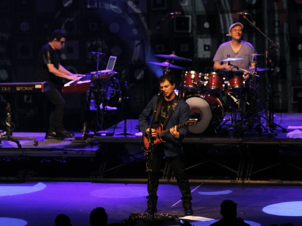 16.mar.2013 - Barão Vermelho se apresenta em SP em show pelos 30 anos de carreira - Taiz Dering/Divulgação