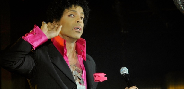 O cantor Prince encerra o SXSW Music Festival em Austin, Texas, em março
