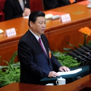 Presidente da China, Xi Jinping, faz seu primeiro discurso como mandatário do país em março - Wang Zhao/AFP