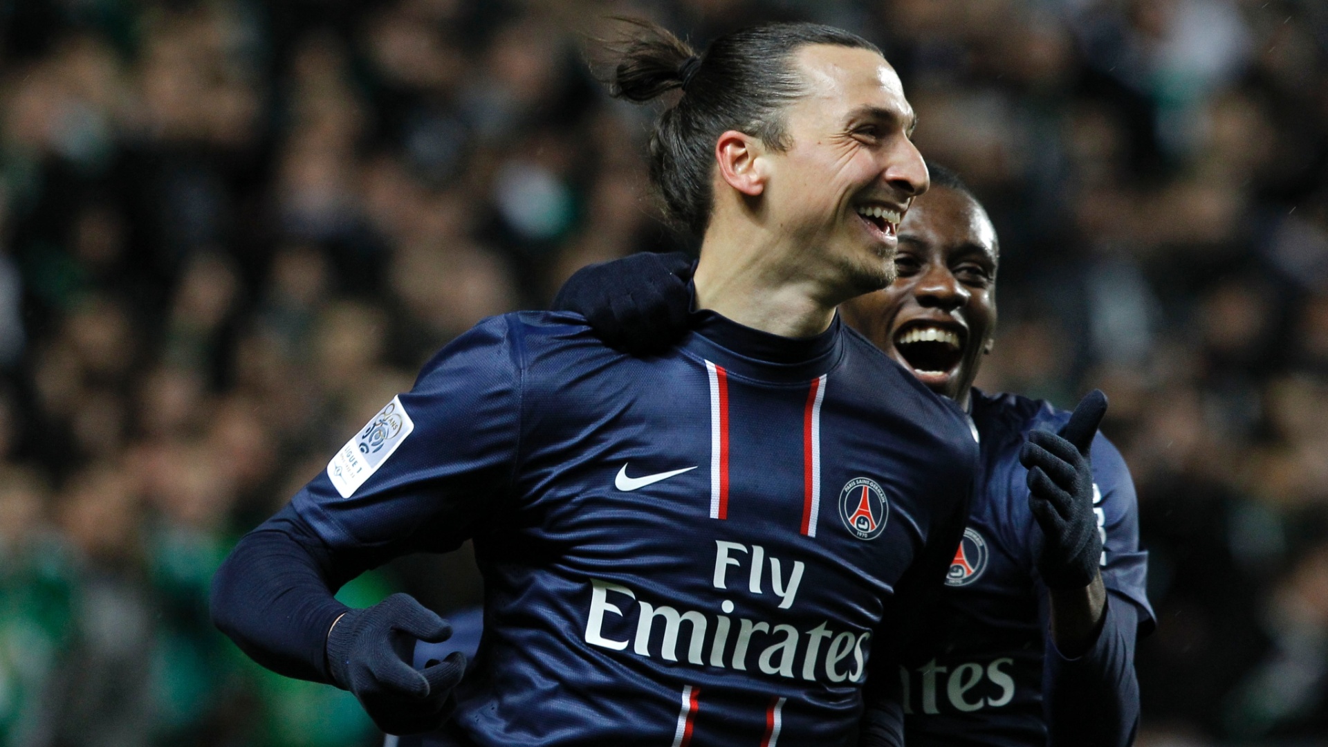 O PSG, de Ibrahimovic, chegou a abrir 2 a 0, mas o Saint-Etienne empatou o jogo: 2 a 2 - Laurent Cipriani/AP