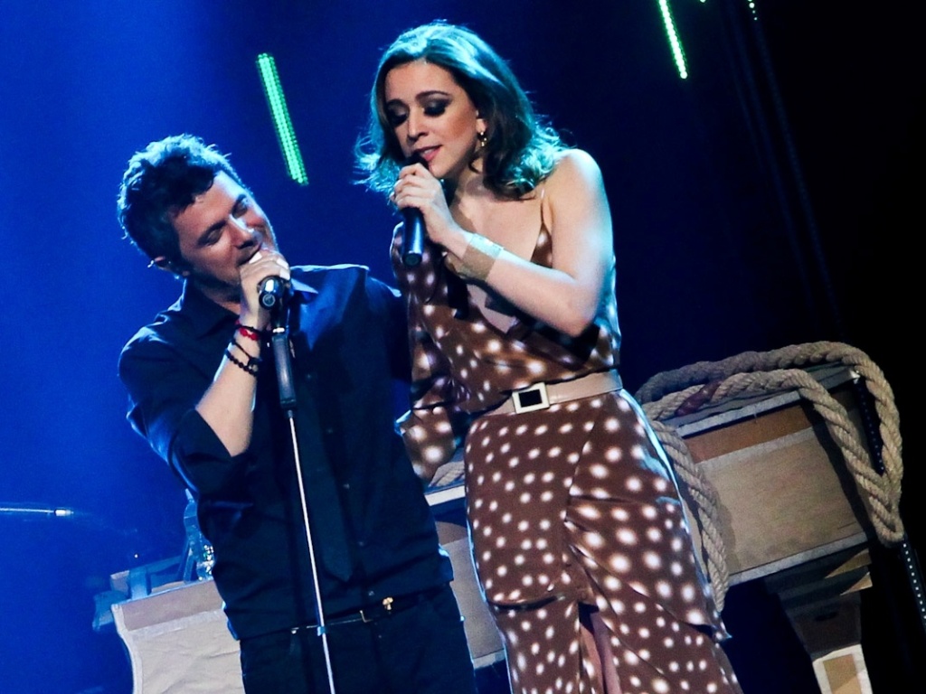 18.mar.2013 - O cantor espanhol Alejandro Sanz se apresenta no Credicard Hall, em São Paulo - Foto Rio News