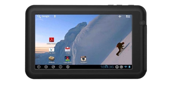 Tablet nacional DL Everest é leve, tem bom design e preço atraente: R$ 450 - Divulgação