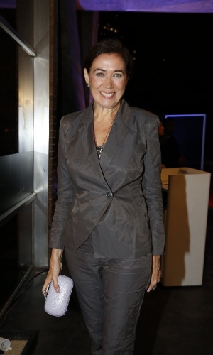 19.mar.2013 - Lília Cabral no jantar de confraternização do Prêmio Quem 2013. O evento aconteceu no Museu de Arte Moderna do Rio de Janeiro