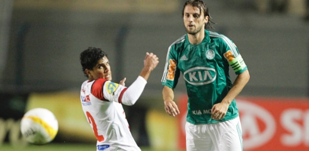 O capitão do Palmeiras está pendurado e por isso não atua contra o Sporting Cristal - Fernando Donasci/UOL