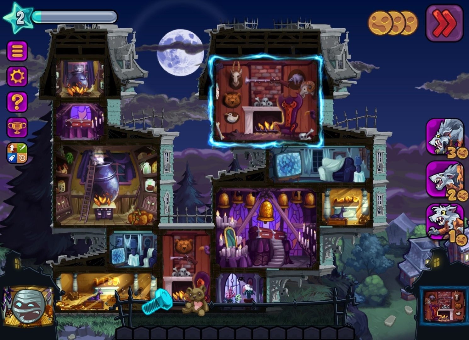 Прохождение игры mystery haunted hollow