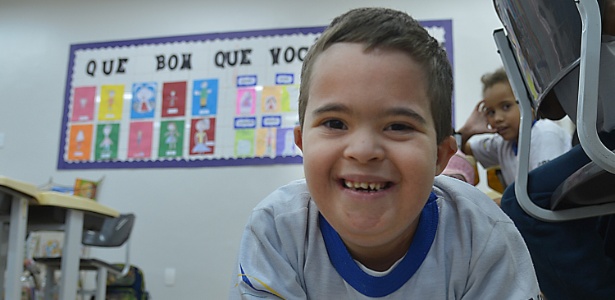 Lucas está no 2º ano do ensino fundamental e estuda na Escola Classe da 308 Sul - Marcello Casal Jr/ABr