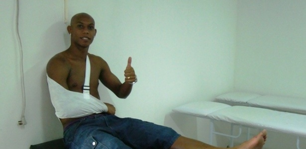 Flávio Boaventura lesionou o ombro direito e precisará passar por uma cirurgia