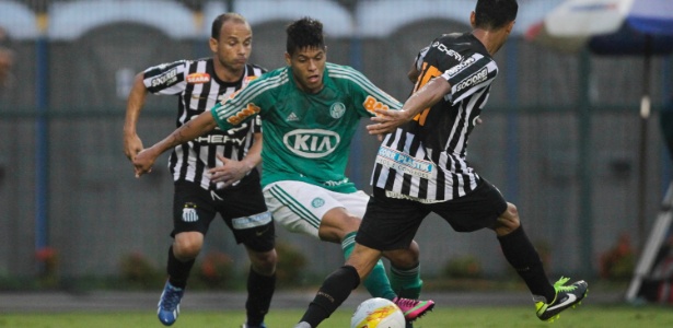 Santos e Palmeiras voltarão a se enfrentar nas quartas de final - Fernando Donasci/UOL