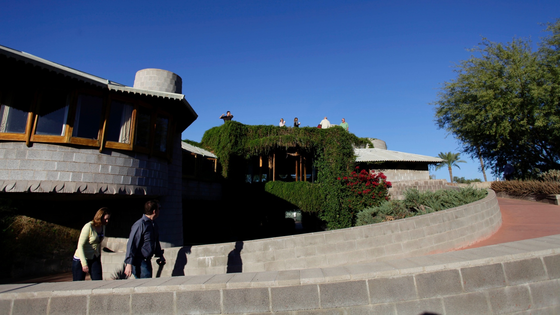 casa de Frank Lloyd Wright em Phoenix (EUA) (Imagem do NYT, usar apenas no respectivo material) - Joshua Lott/ The New York Times