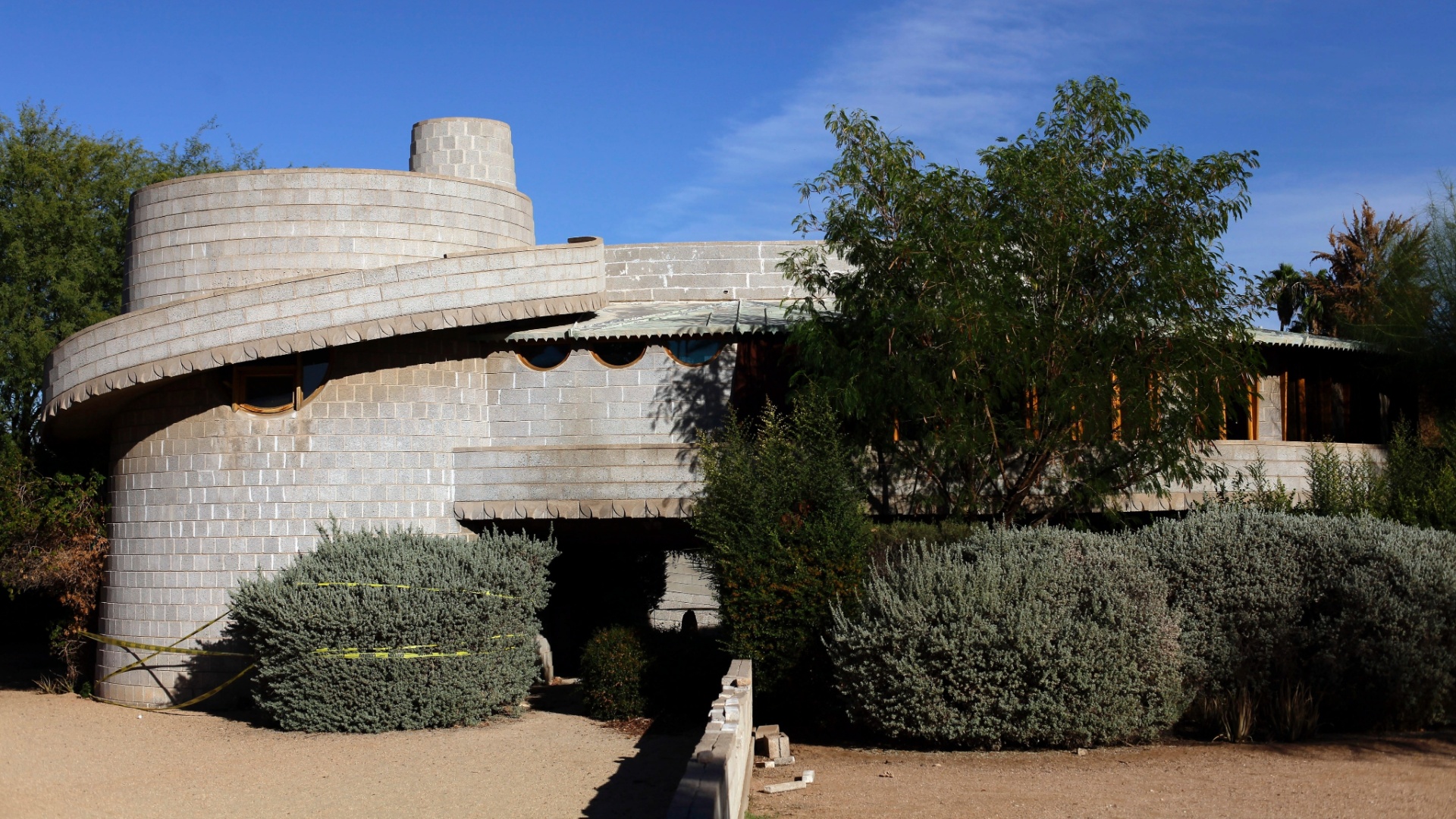 casa de Frank Lloyd Wright em Phoenix (EUA) (Imagem do NYT, usar apenas no respectivo material) - Joshua Lott/ The New York Times