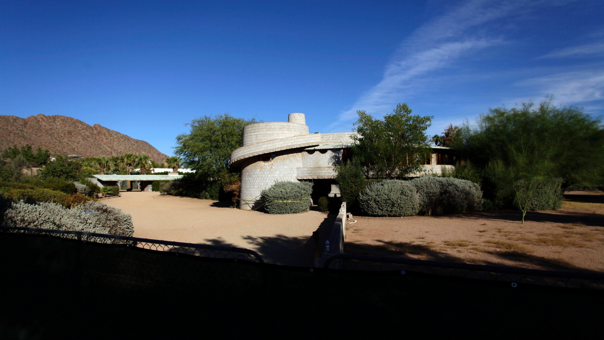 casa de Frank Lloyd Wright em Phoenix (EUA) (Imagem do NYT, usar apenas no respectivo material) - Joshua Lott/ The New York Times