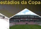 Secretário-geral da Fifa vistoria estádio em Brasília - Sérgio Lima/Folha Imagem