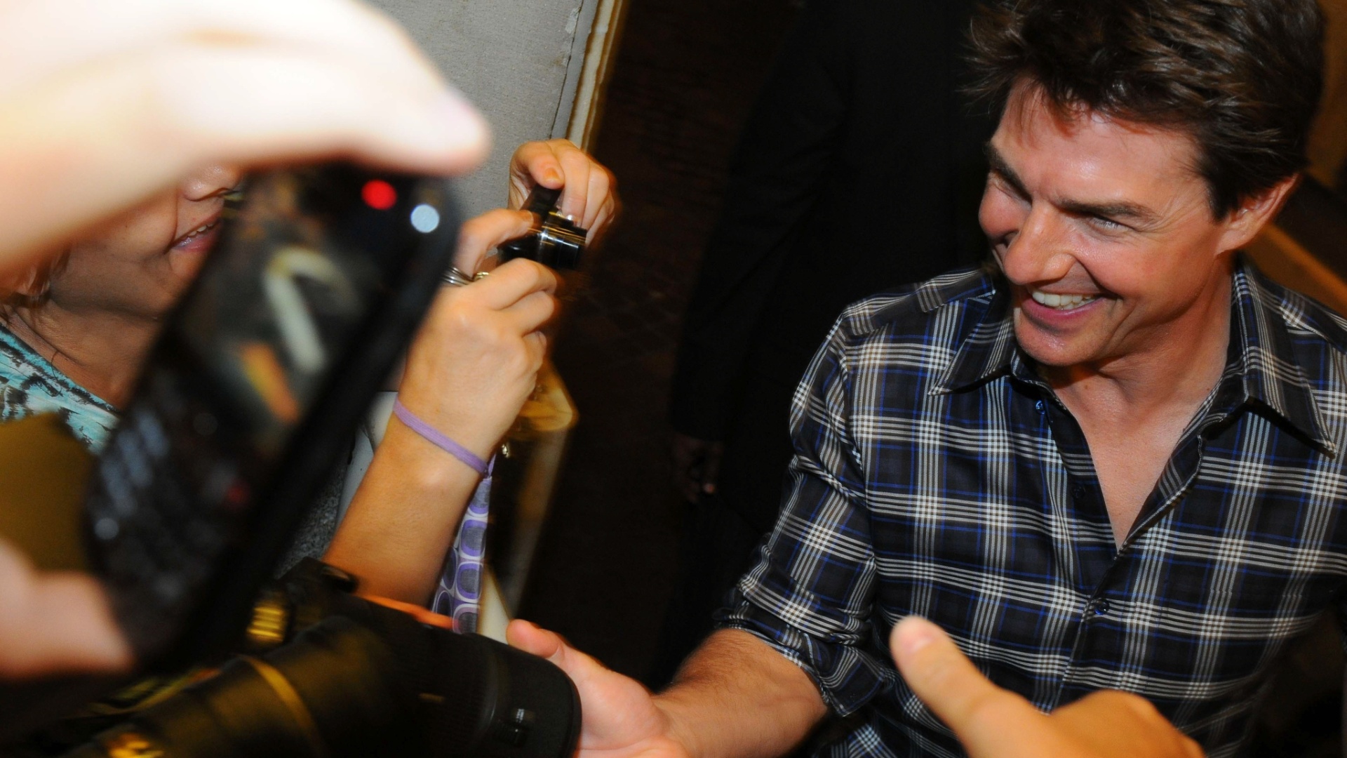 26.mar.2013 - O ator Tom Cruise está em Buenos Aires, na Argentina, para divulgar seu novo filme "Oblivion" - The Grosby Group
