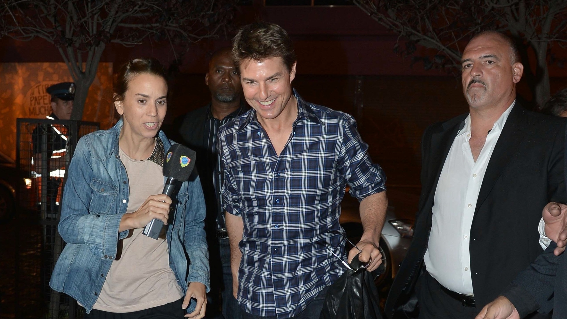 26.mar.2013 - O ator Tom Cruise está em Buenos Aires, na Argentina, para divulgar seu novo filme "Oblivion" - The Grosby Group