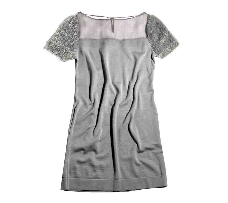 Vestido de tricô com manga; R$2.988, na Alberta Ferretti (www.albertaferretti.com) - Divulgação