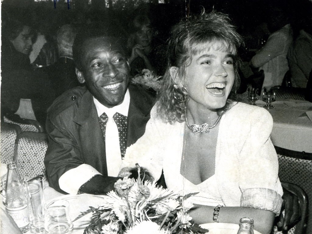 Xuxa e Pelé - Folhapress