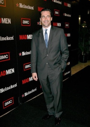 Jon Hamm é uma dos protagonistas da série "Mad Men"