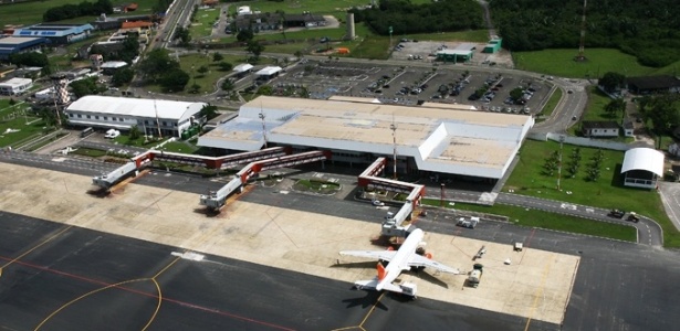 Vista do Aeroporto Internacional Marechal Hugo da Cunha Machado, em São Luís, no Maranhão - Divulgação