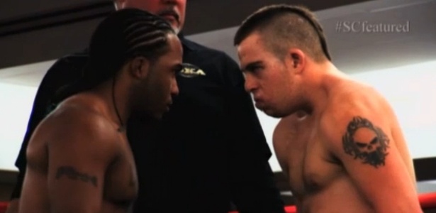 Garrett Holeve fez sua primeira luta de MMA em fevereiro, e teve apoio do ex-UFC Stephan Bonnar - Reprodução