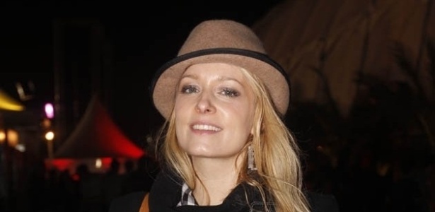 A atriz Luciana Vendramini 