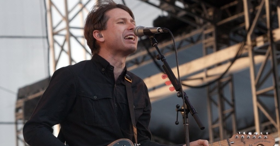 30.mar.2013 - Franz Ferdinand se apresenta no palco Butantã no segundo dia do Lollapalooza Brasil 2013 - Sergio Carvalho/Folhapress