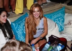 Lindsay Lohan curte balada em Florianópolis - Alex Macedo/ AgNews