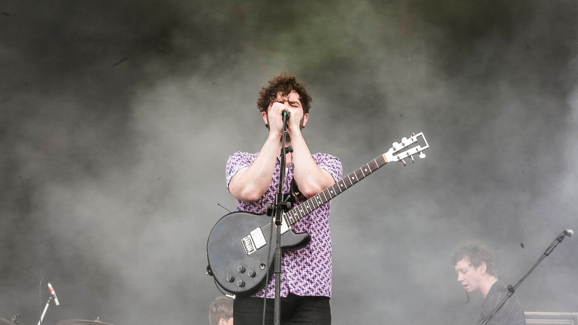 31.mar.2013: Foals, banda de Oxford, na Inglaterra, toca no palco Butantã - Leonardo Soares/UOL