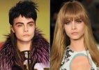 Sobrancelhas de Cara Delevingne inspiram visual do momento; copie - Getty Images/Montagem/UOL