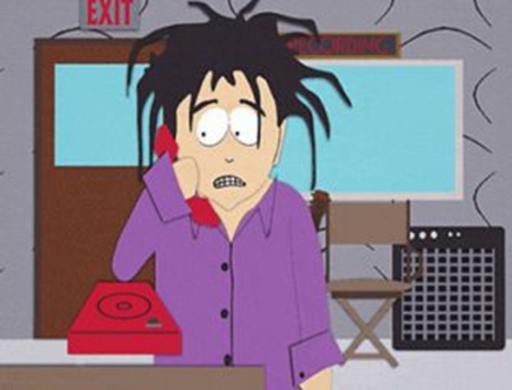 Cena de South Park com Robert Smith - Reprodução