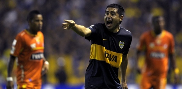 Enquanto vestiu a camisa do Boca Juniors, Riquelme atuou em 419 partidas e marcou 164 gols - AFP PHOTO / ALEJANDRO PAGNI 