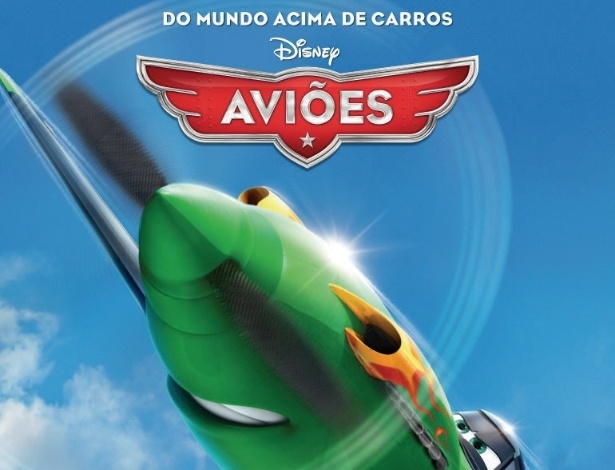A animação "Aviões" ganhou seu primeiro pôster nacional - Divulgação / Disney