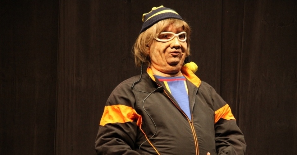 03.abr.2013 - O ator Marco Luque fez sua estreia no Rio com a peça "Labutaria" - Cristina Granato/Divulgação