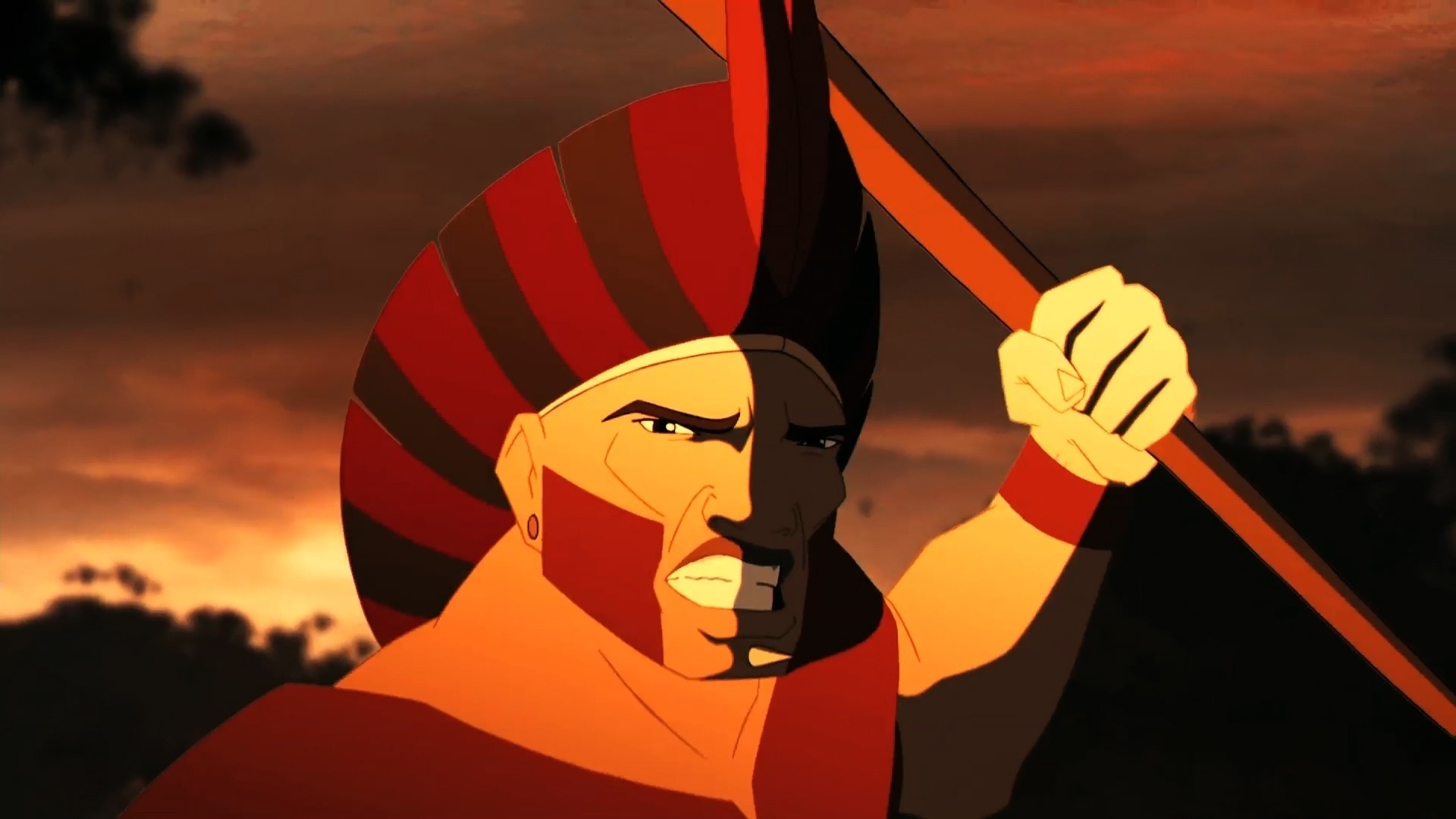 Cena da animação "Uma História de Amor e Fúria", de Luiz Bolognesi - Divulgação / Europa Filmes