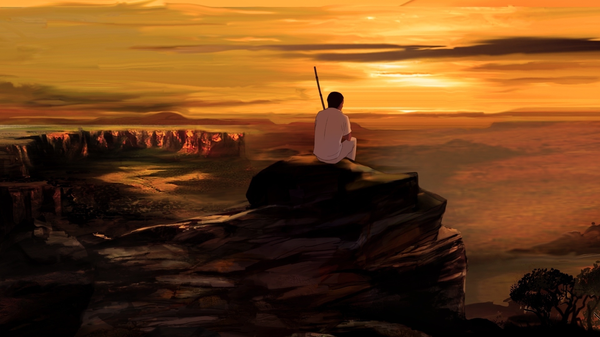 Cena da animação "Uma História de Amor e Fúria", de Luiz Bolognesi - Divulgação / Europa Filmes