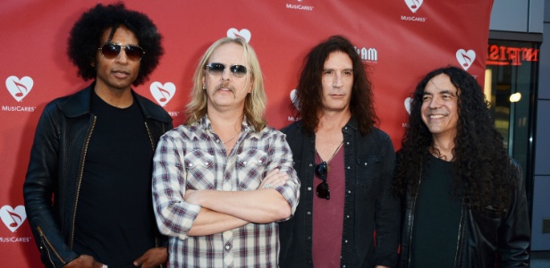 Os integrantes da formação atual do Alice in Chains durante evento nos EUA em 2012 - Frazer Harrison / Getty Images