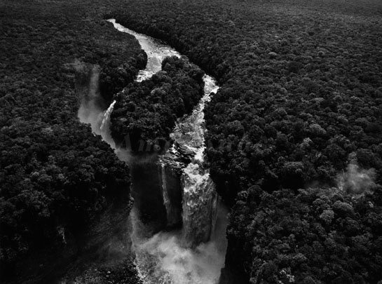 08.abr.2013 - Vista aérea de uma vegetação na Venezuela é clicada pelo fotógrafo Sebastião Salgado - Amazonas Images/Divulgação/Sebastião Salgado
