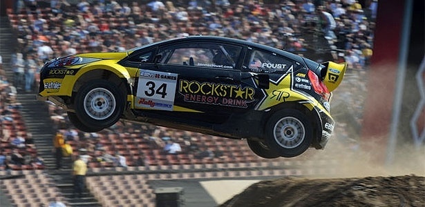 RallyCross promove saltos com o carro e será uma das atrações em Foz do Iguaçu - X-Games/Reprodução