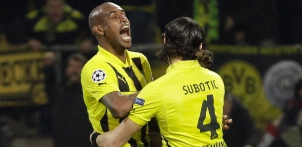 Felipe Santana classificou o Borussia Dortmund ao marcar aos 47 minutos da etapa final - Frank Augstein/AP