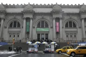 Exterior do museu Metropolitan de Nova York, nos Estados Unidos. - AP Photo/Mary Altaffer, File