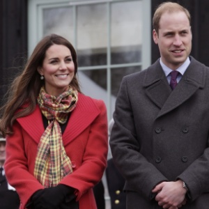 Kate Middleton e o Principe William durante visita a Dumfries House, em Ayrshire, na Escócia