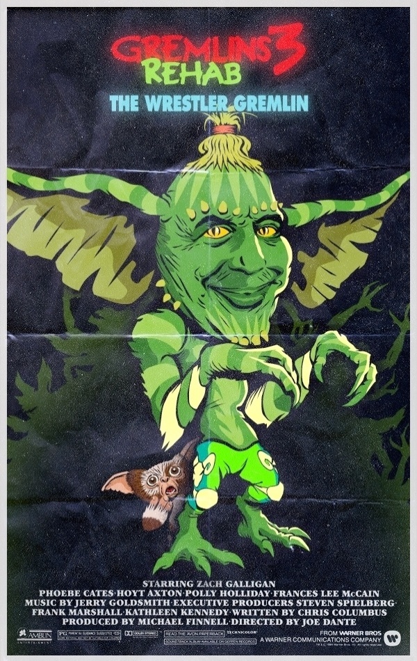 O ator Mickey Rourke, de "O Lutador" também ganhou versão em que aparece vestido como os monstrinhos - Divulgação/ButcherBilly