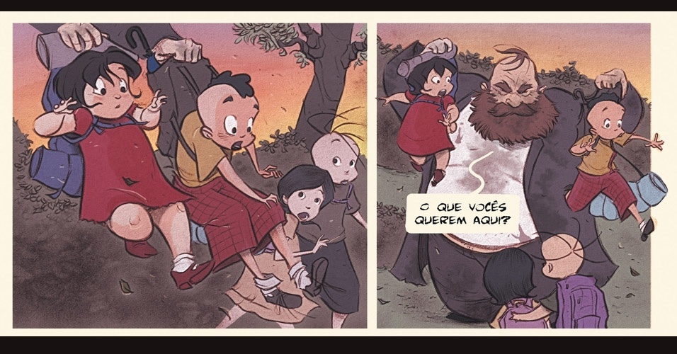 A graphic novel também tem material publicado por Maurício de Sousa na década de 60 - Divulgação