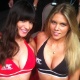 Antigas ring girls do Strikeforce, Vanessa Hanson e Chrissy Blair estreiam na função no UFC - Divulgação/UFC