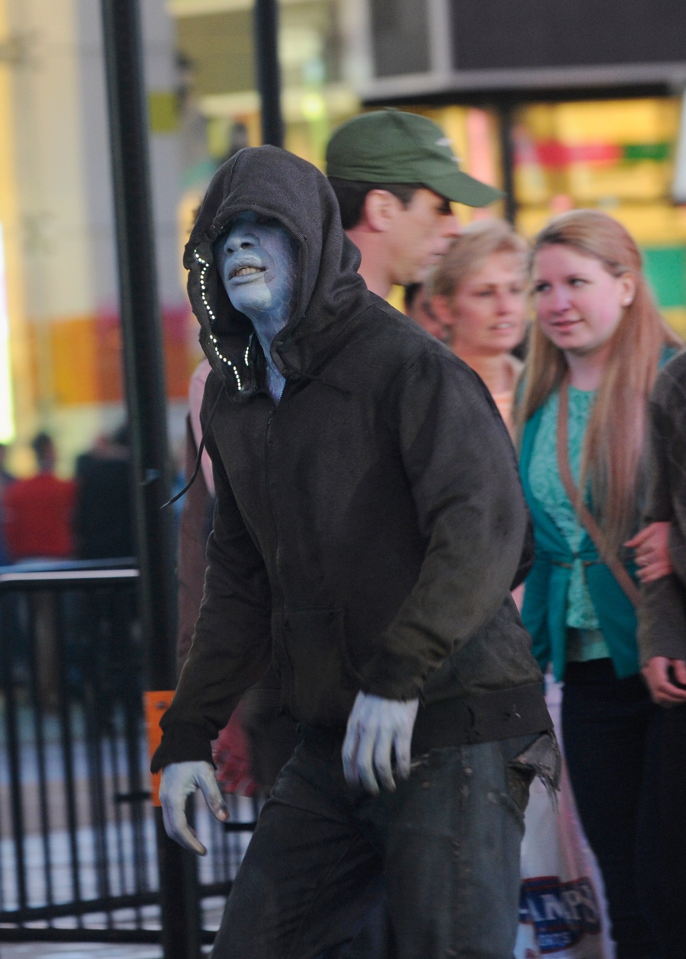 15.abr.2013 - Jamie Foxx aparece será vilão mutante Electro em "O Espetacular Homem Aranha 2" - Getty Images